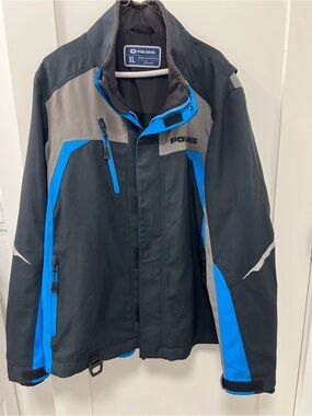 Polaris Men's Black & Blue Performance Jacket
